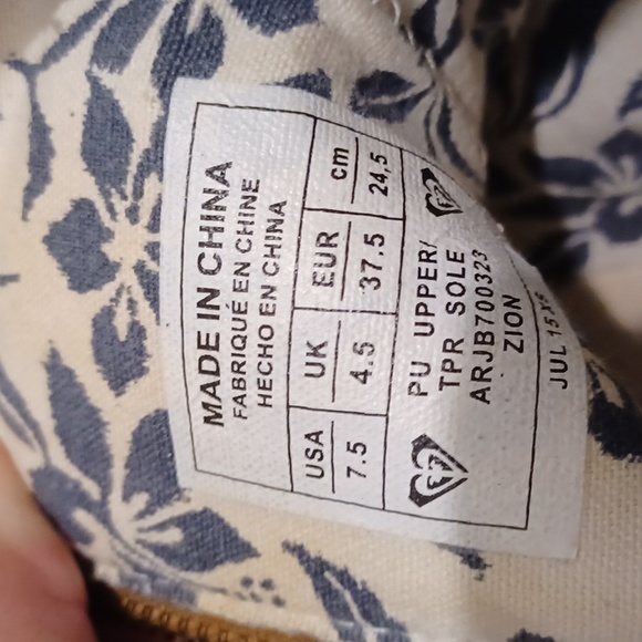 ROXY strappy shortie leather bootie boot - 7.5 - Picture 3 of 9